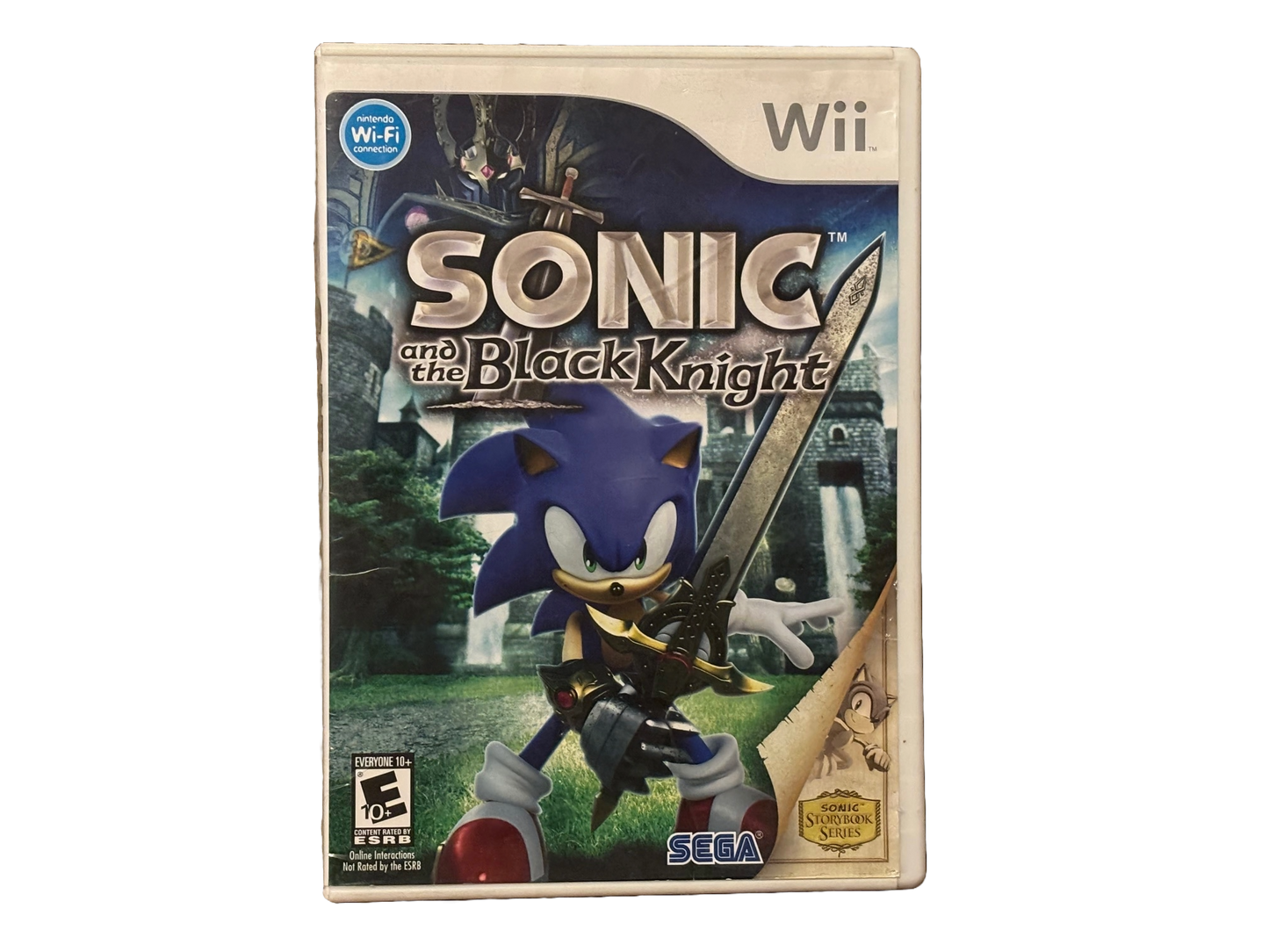 Sonic and the Black Knight Nintendo Wii Complete