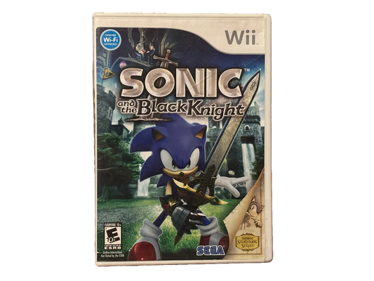 Sonic and the Black Knight Nintendo Wii Complete