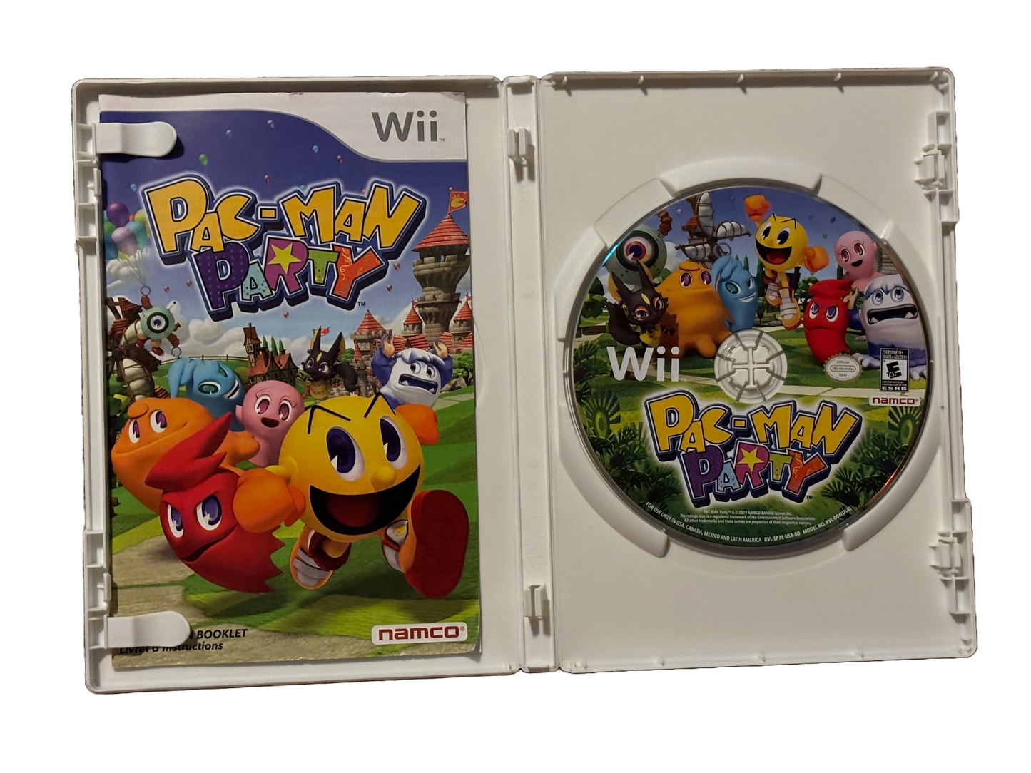 Pac Man Party Nintendo Wii Complete