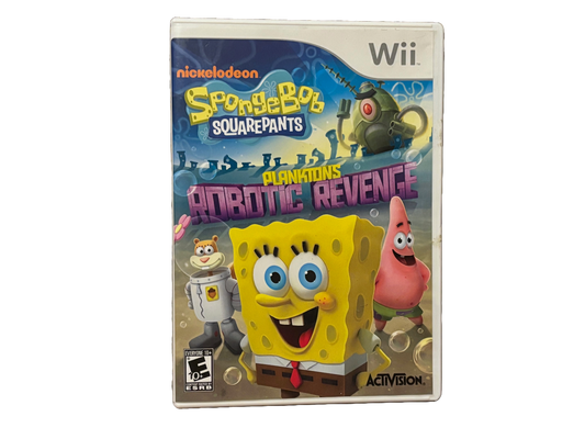 SpongeBob SquarePants: Plankton's Robotic Revenge Nintendo Wii