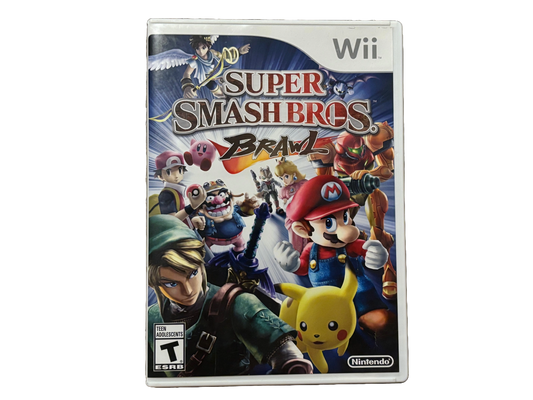 Super Smash Bros Brawl Nintendo Wii Complete