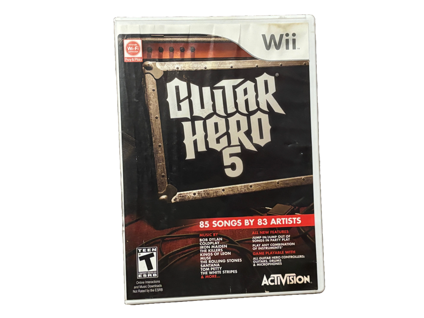 Guitar Hero 5 Nintendo Wii Complete