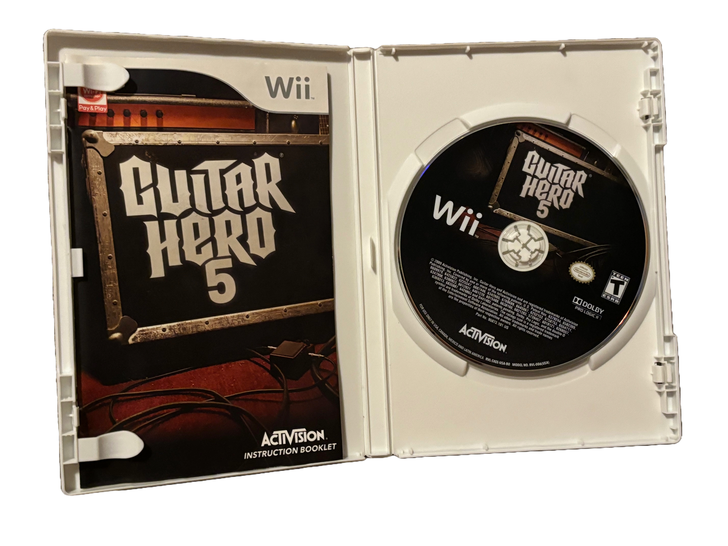 Guitar Hero 5 Nintendo Wii Complete