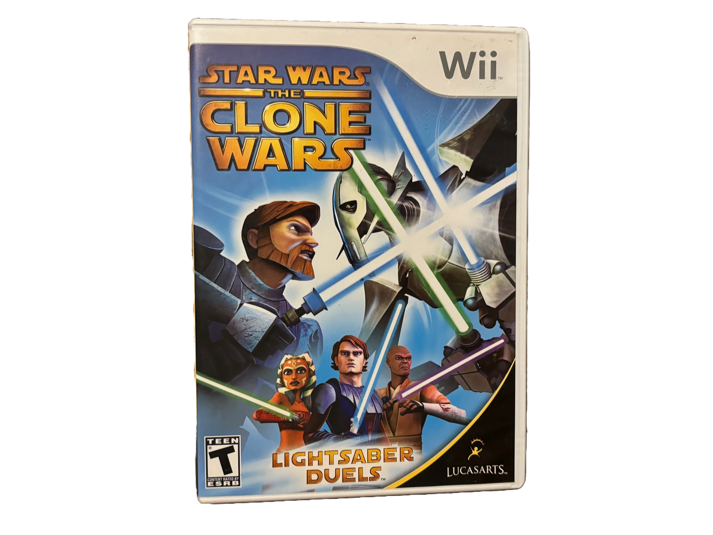 Star Wars The Clone Wars Lightsaber Duels Nintendo Wii Complete