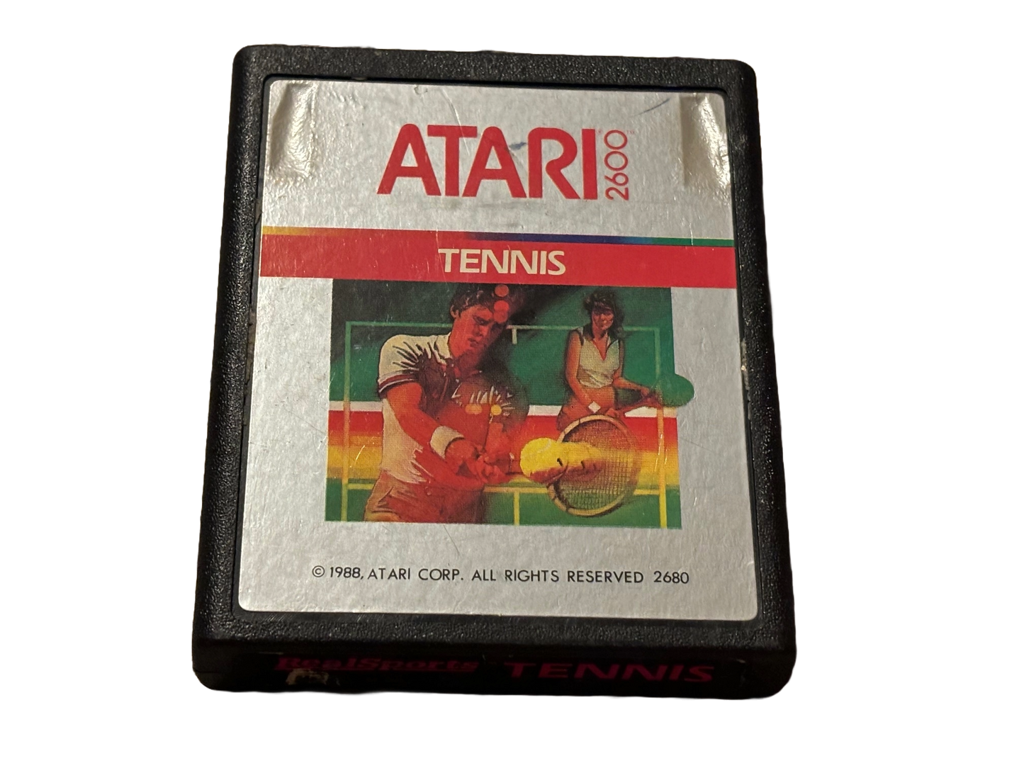 RealSports Tennis Atari 2600 Video Game