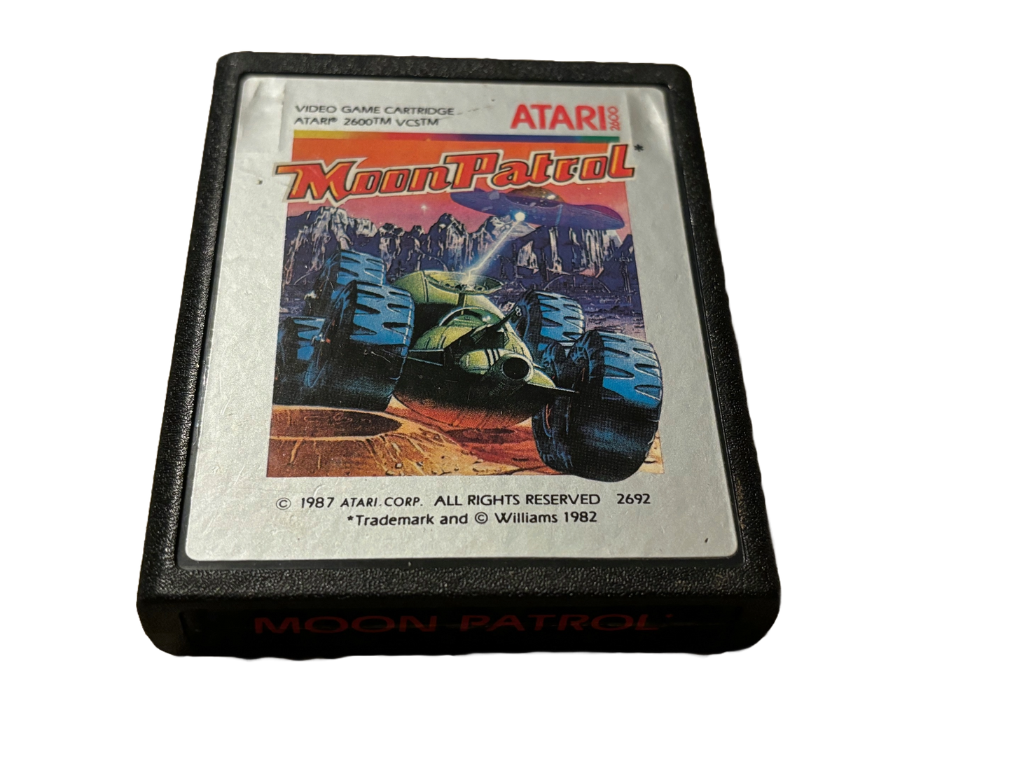 Moon Patrol Atari 2600 Video Game