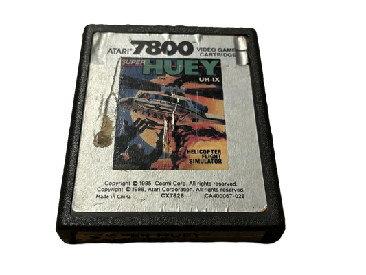 Super Huey Atari 7800 Video Game