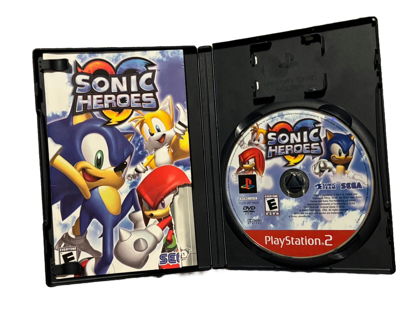 Sonic Heroes Sony PlayStation 2 PS2 Complete