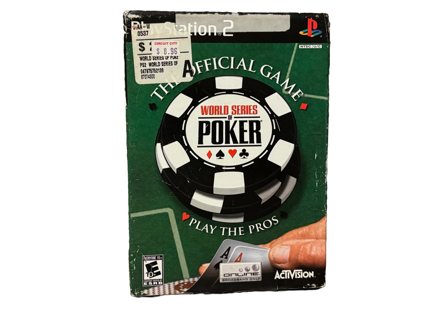 World Series of Poker Sony PlayStation 2 PS2 Complete