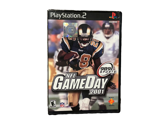 NFL GameDay 2001 Sony PlayStation 2 PS2 Complete