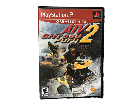 ATV Off Road Fury 2 Sony PlayStation 2 PS2 Complete