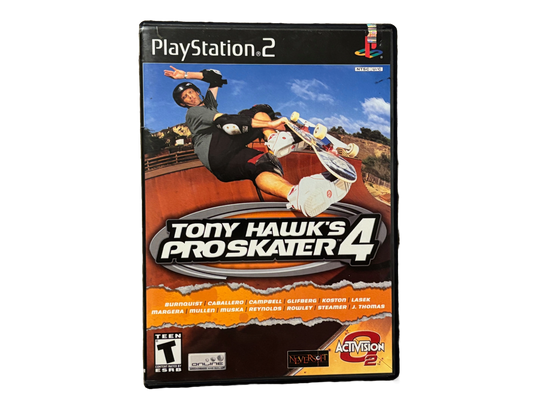 Tony Hawk Pro Skater 4 Sony PlayStation 2 PS2 Complete