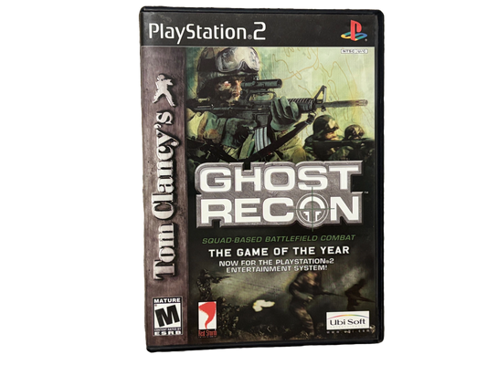 Tom Clancy's Ghost Recon Sony PlayStation 2 PS2 Complete