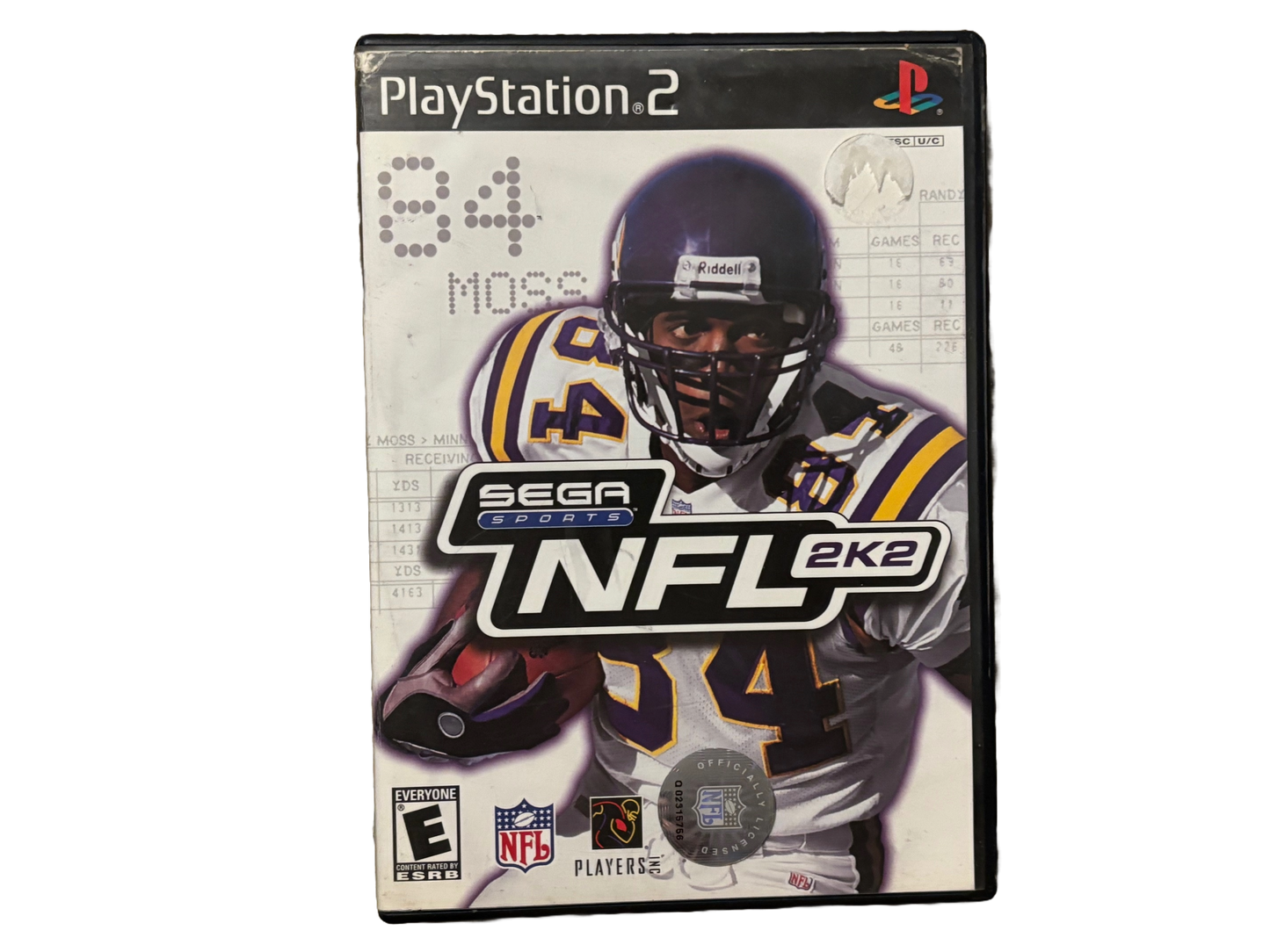 NFL 2K2 Sony PlayStation 2 PS2 Complete