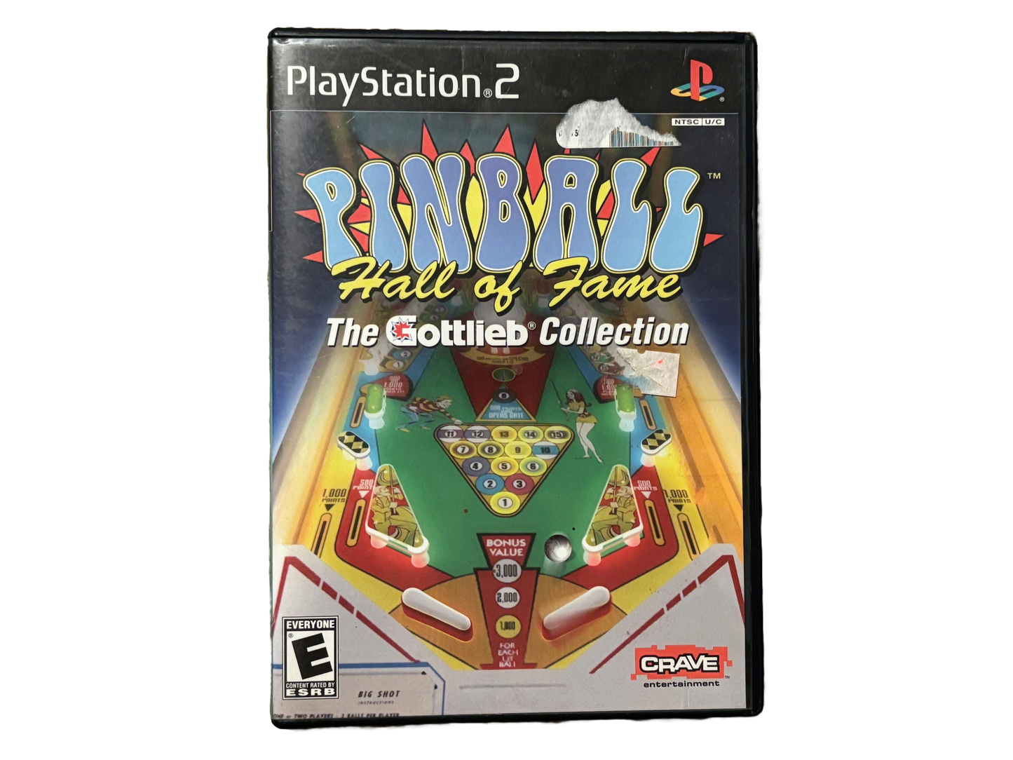 Pinball Hall of Fame The Gottlieb Collection Sony PlayStation 2 PS2