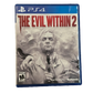 The Evil Within 2 Sony PlayStation 4 PS4 Complete