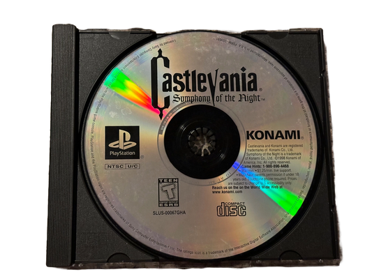 Castlevania Symphony of the Night Sony PlayStation PS1