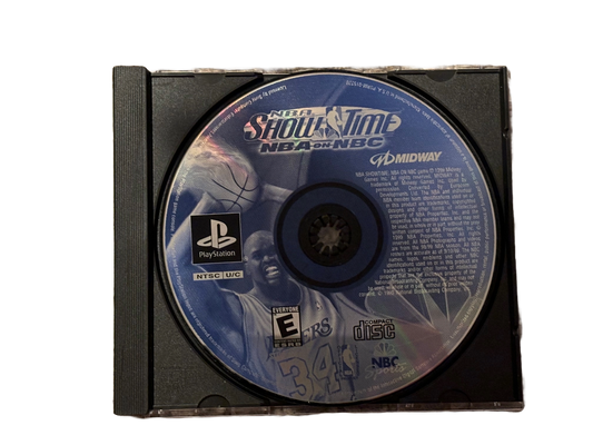 NBA Showtime NBA On NBC Sony PlayStation PS1