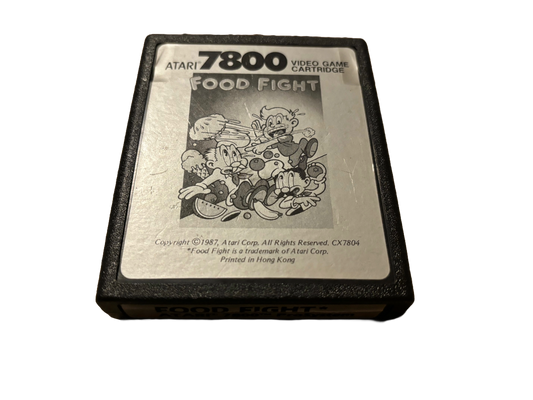 Food Fight Atari 7800 Video Game