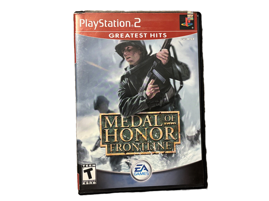 Medal of Honor Frontline Greatest Hits Sony PlayStation 2 PS2 Complete