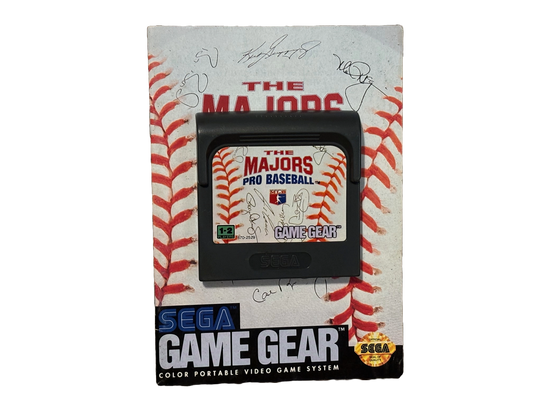 The Majors Pro Baseball Sega Game Gear Video Game