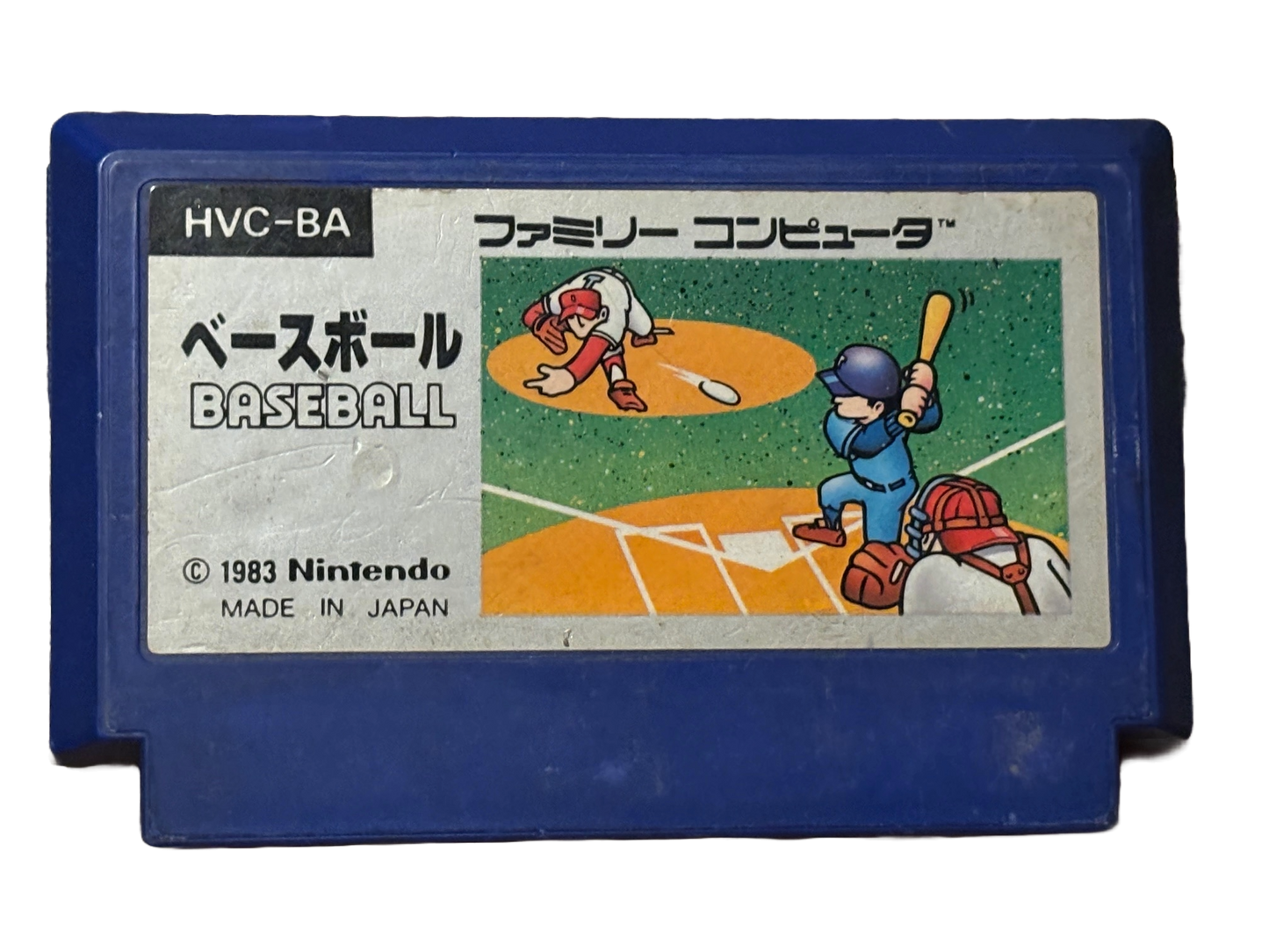 Baseball Japanese Nintendo Famicom Video Game