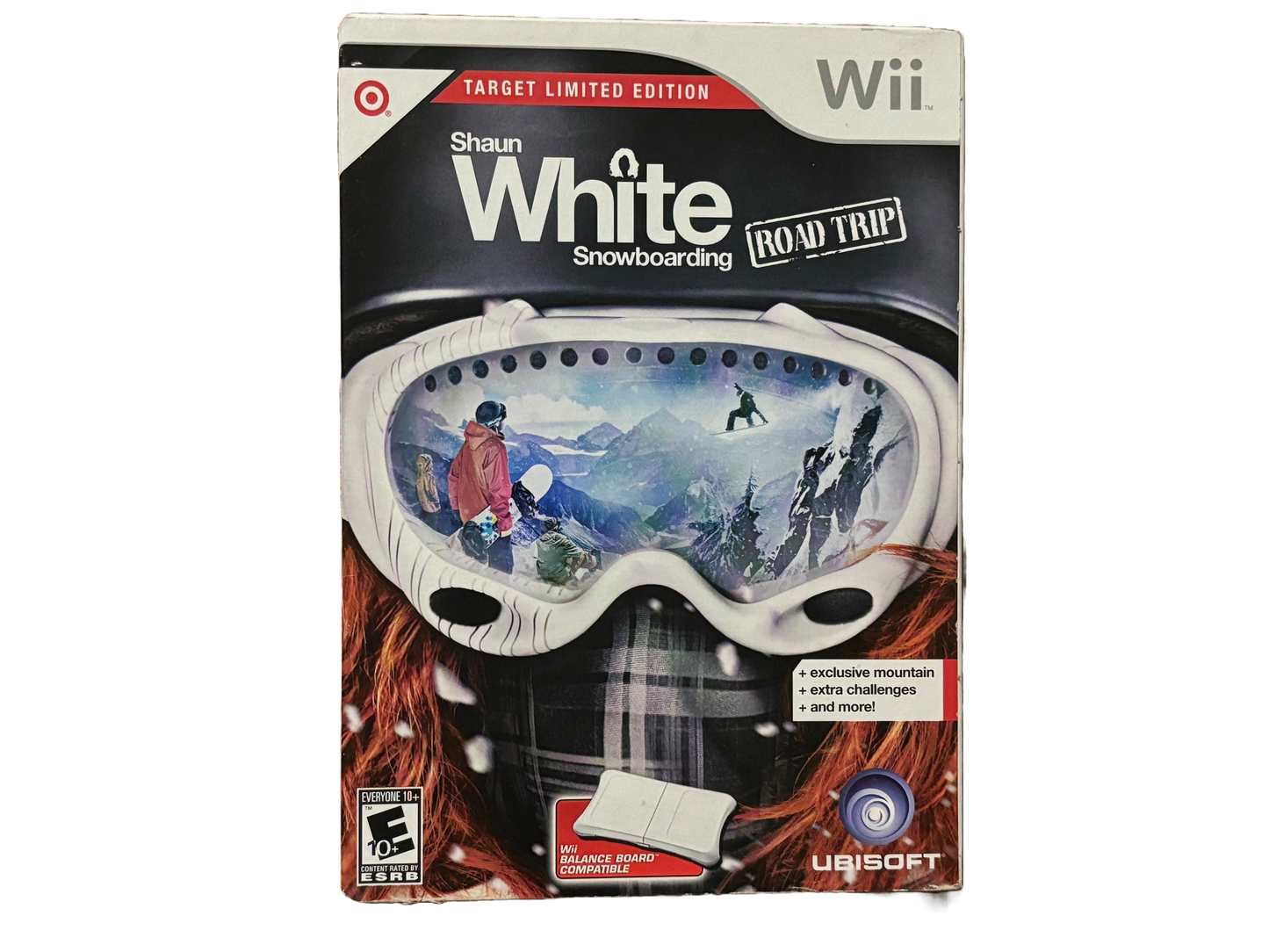 Shaun White Snowboarding Road Trip (Target Edition) Nintendo Wii Complete