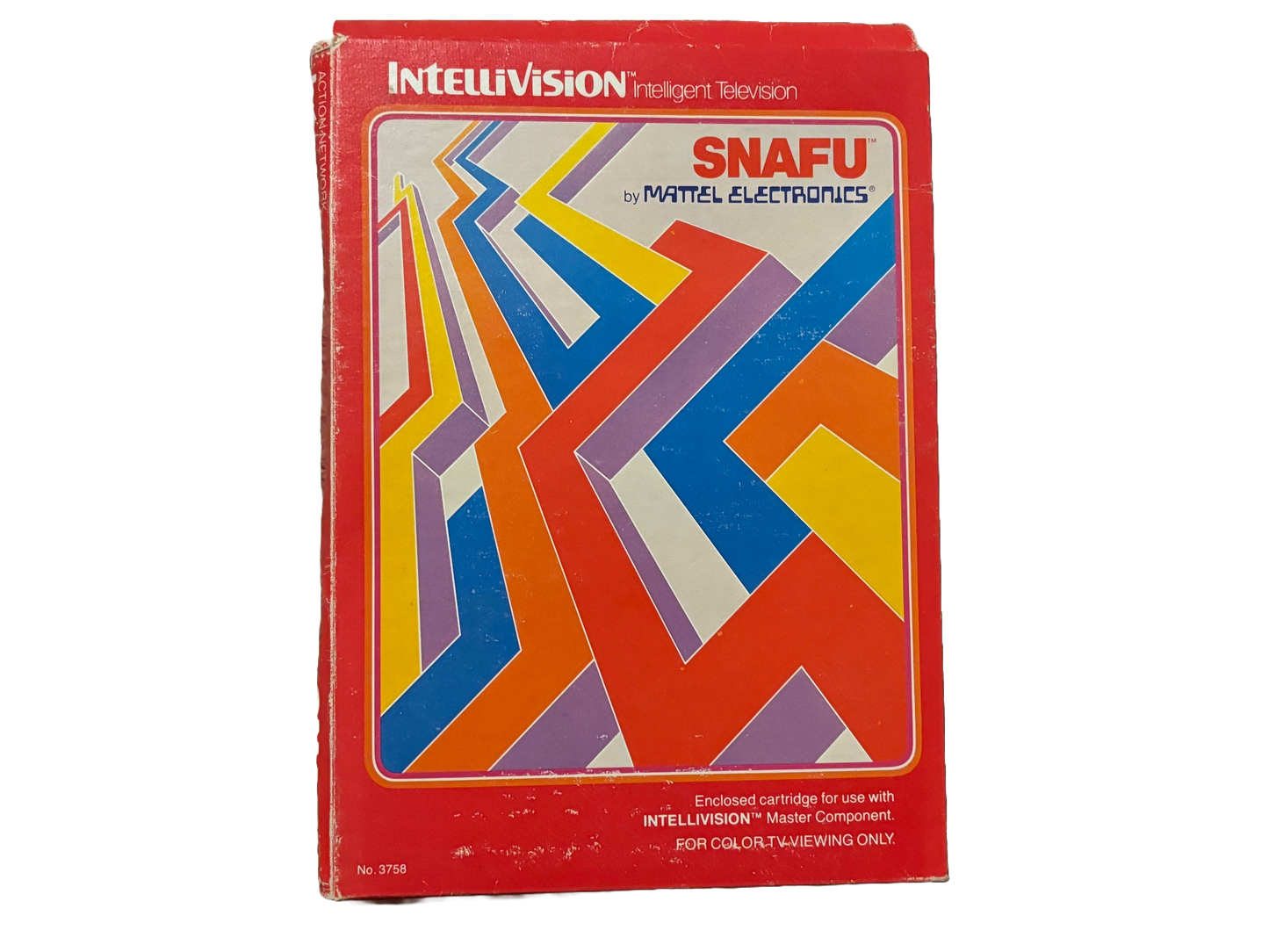 Snafu Mattel Intellivision Video Game Complete