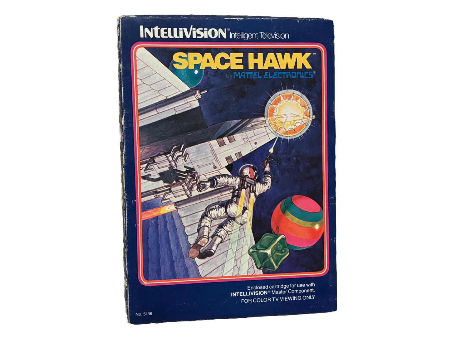 Space Hawk Mattel Intellivision Video Game