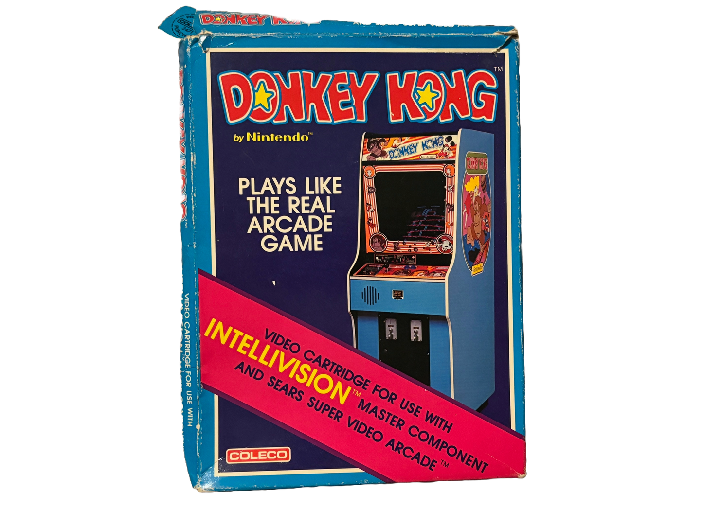 Donkey Kong Mattel Intellivision Video Game. Complete.