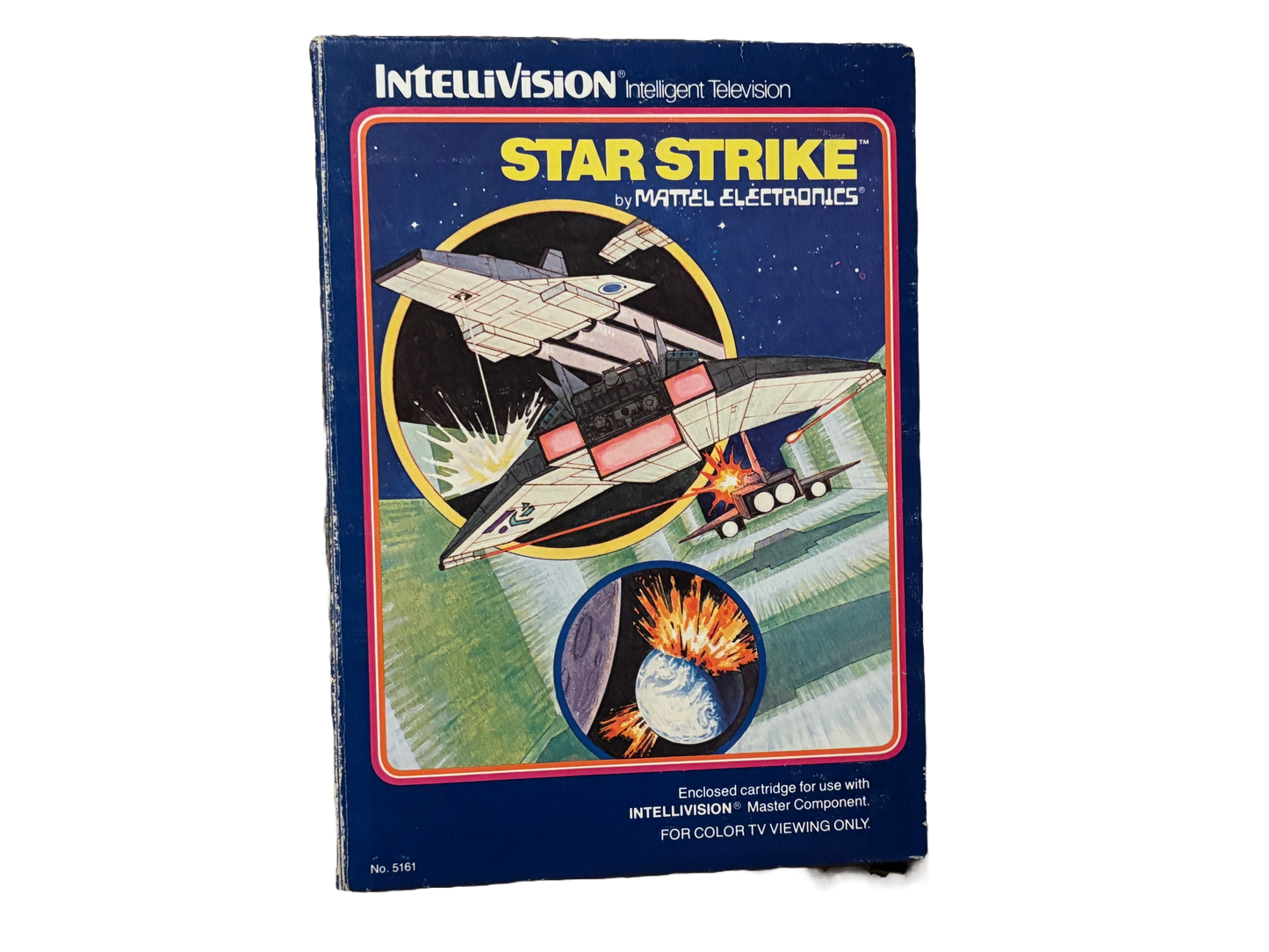 Star Strike Mattel Intellivision Video Game. Complete.