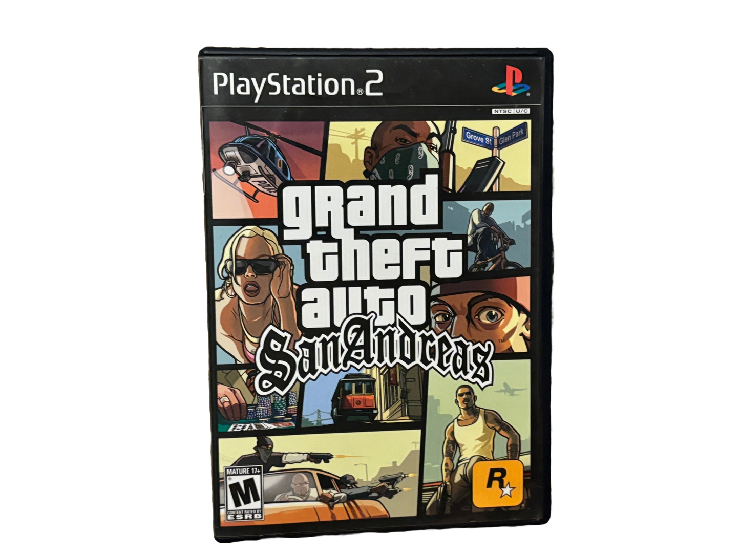 Grand Theft Auto San Andreas Sony PlayStation 2 PS2 Complete