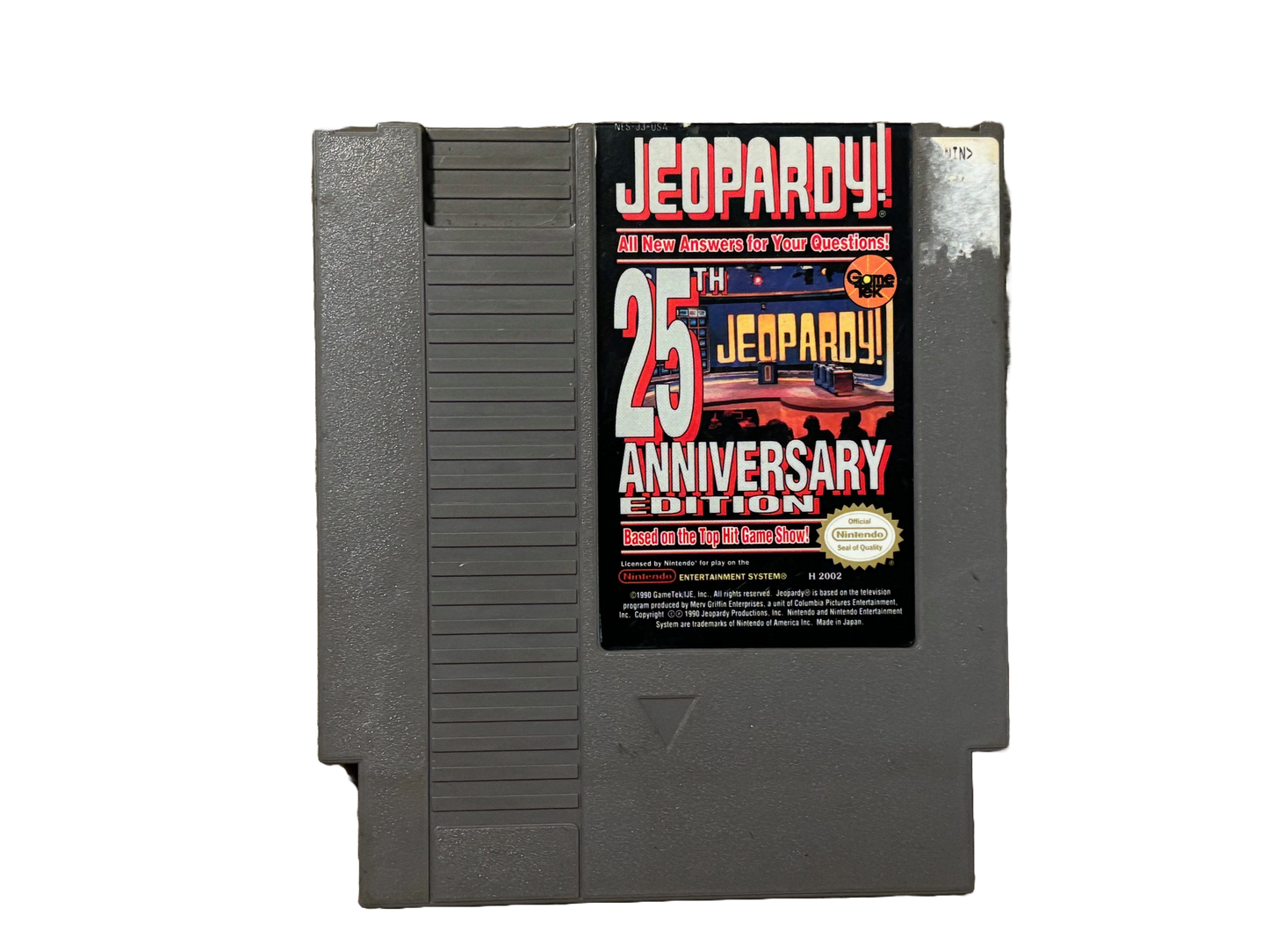 Jeopardy 25th Anniversary Nintendo NES Video Game (Copy)