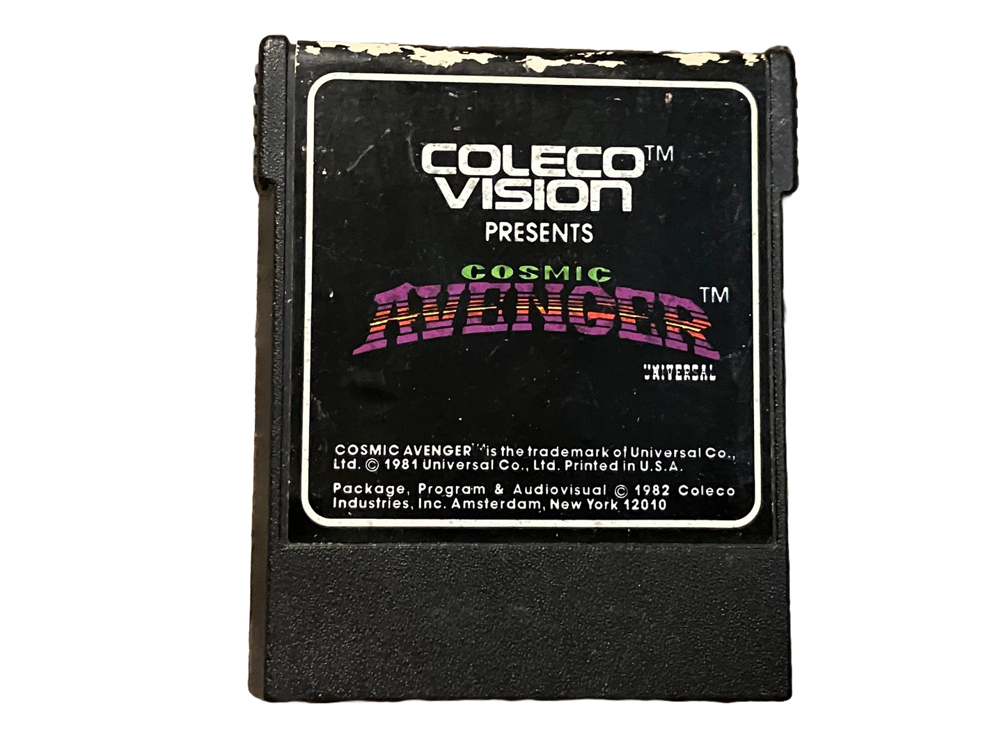 Cosmic Avenger ColecoVision Video Game