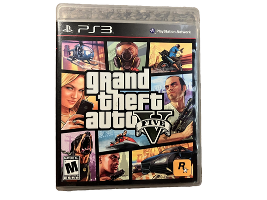 Grand Theft Auto V Sony PlayStation 3 PS3 Complete