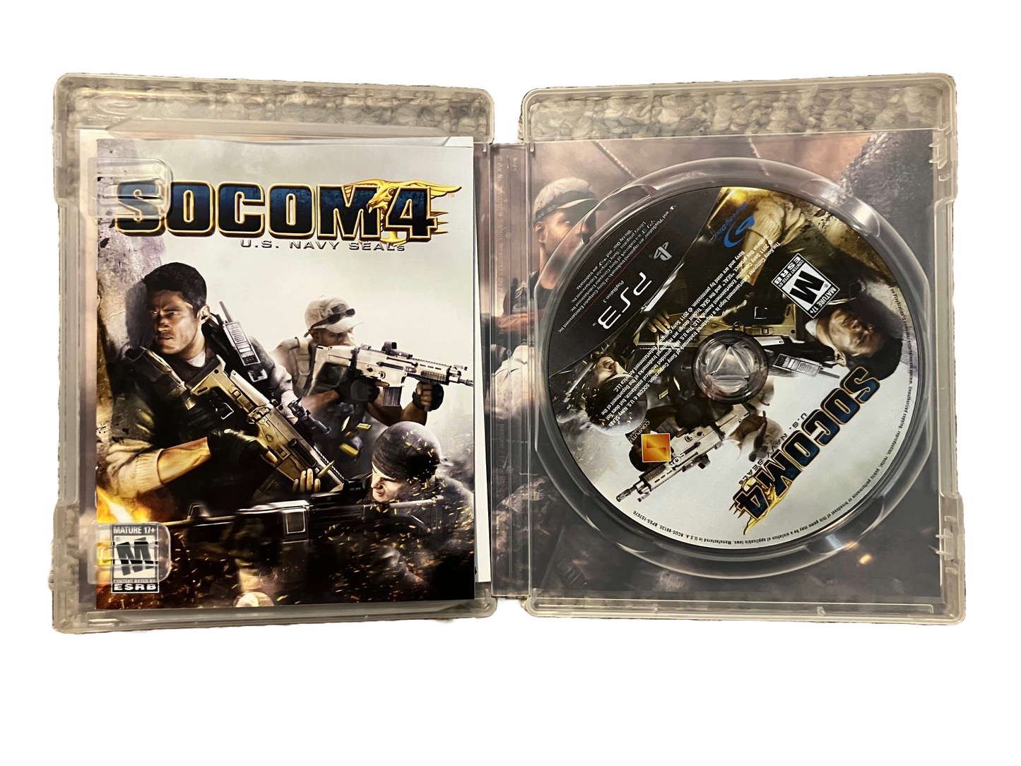 Socom 4: U.S. Navy SEALs Sony PlayStation 3 PS3 Complete