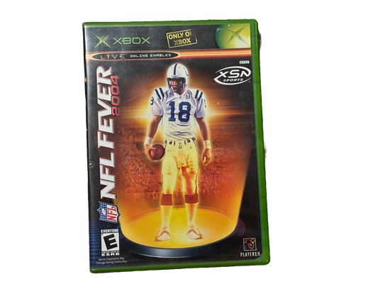 NFL Fever 2004 Original Microsoft Xbox Video Game