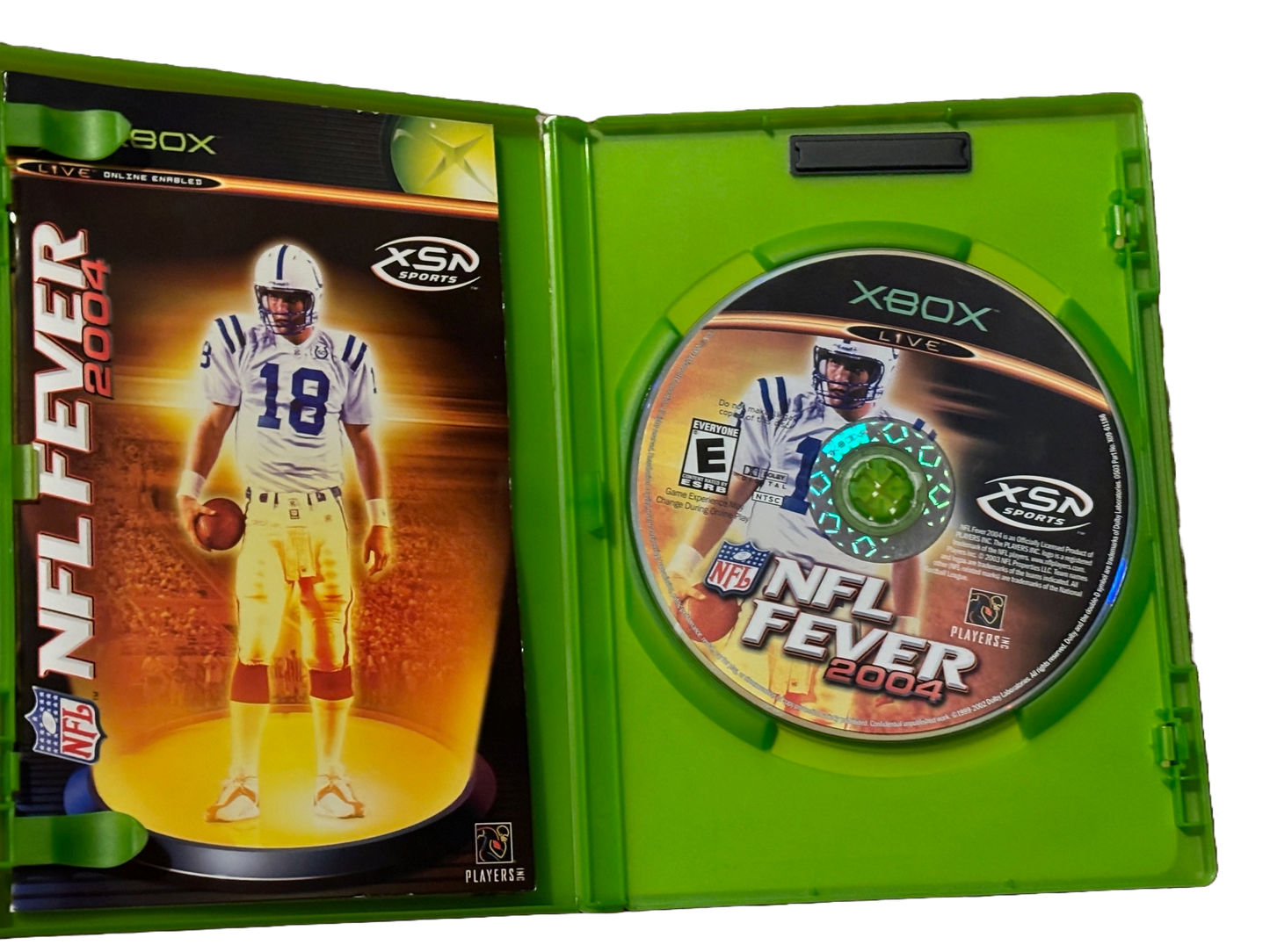 NFL Fever 2004 Original Microsoft Xbox Video Game