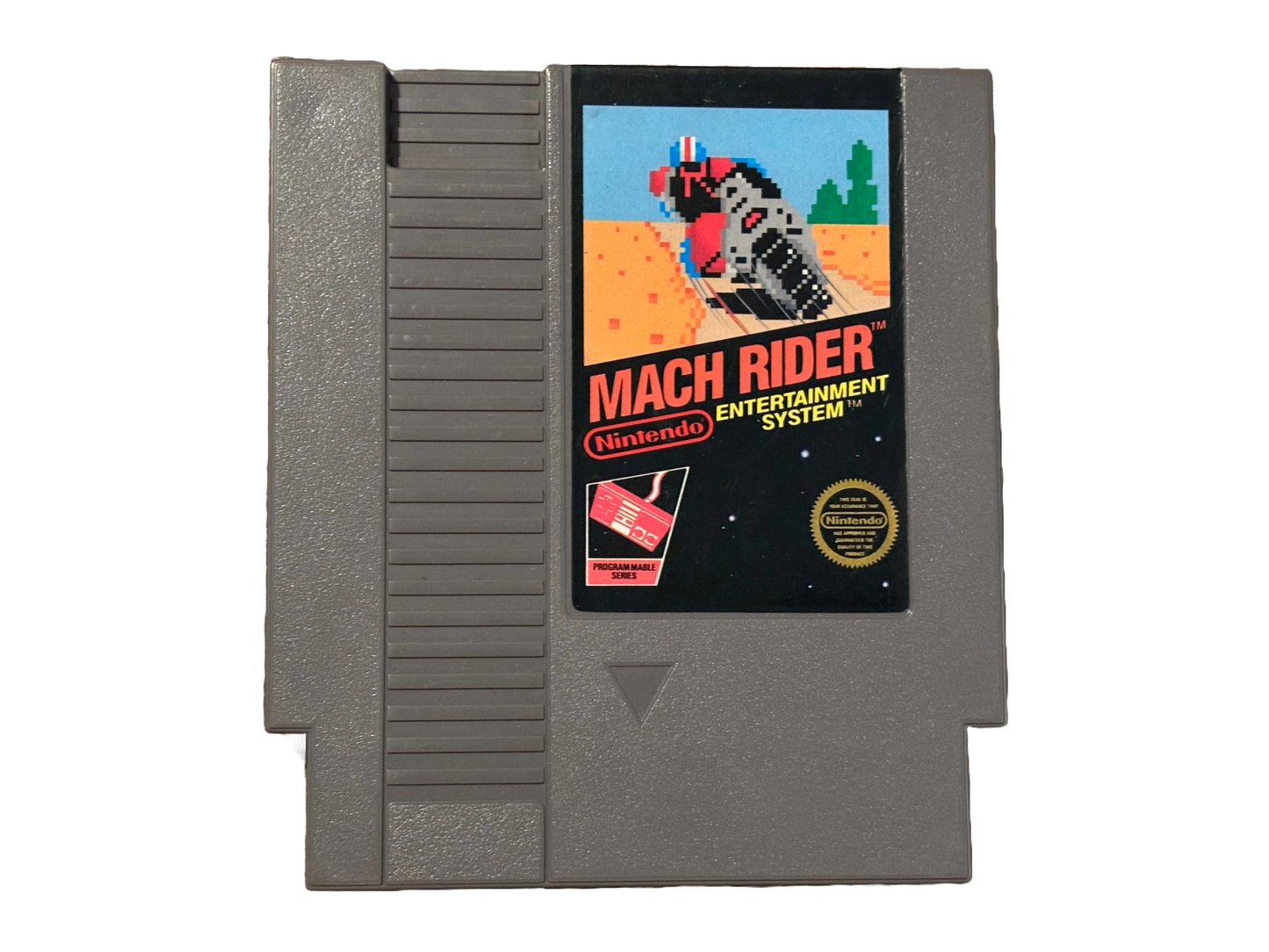 Mach Rider Nintendo NES Video Game