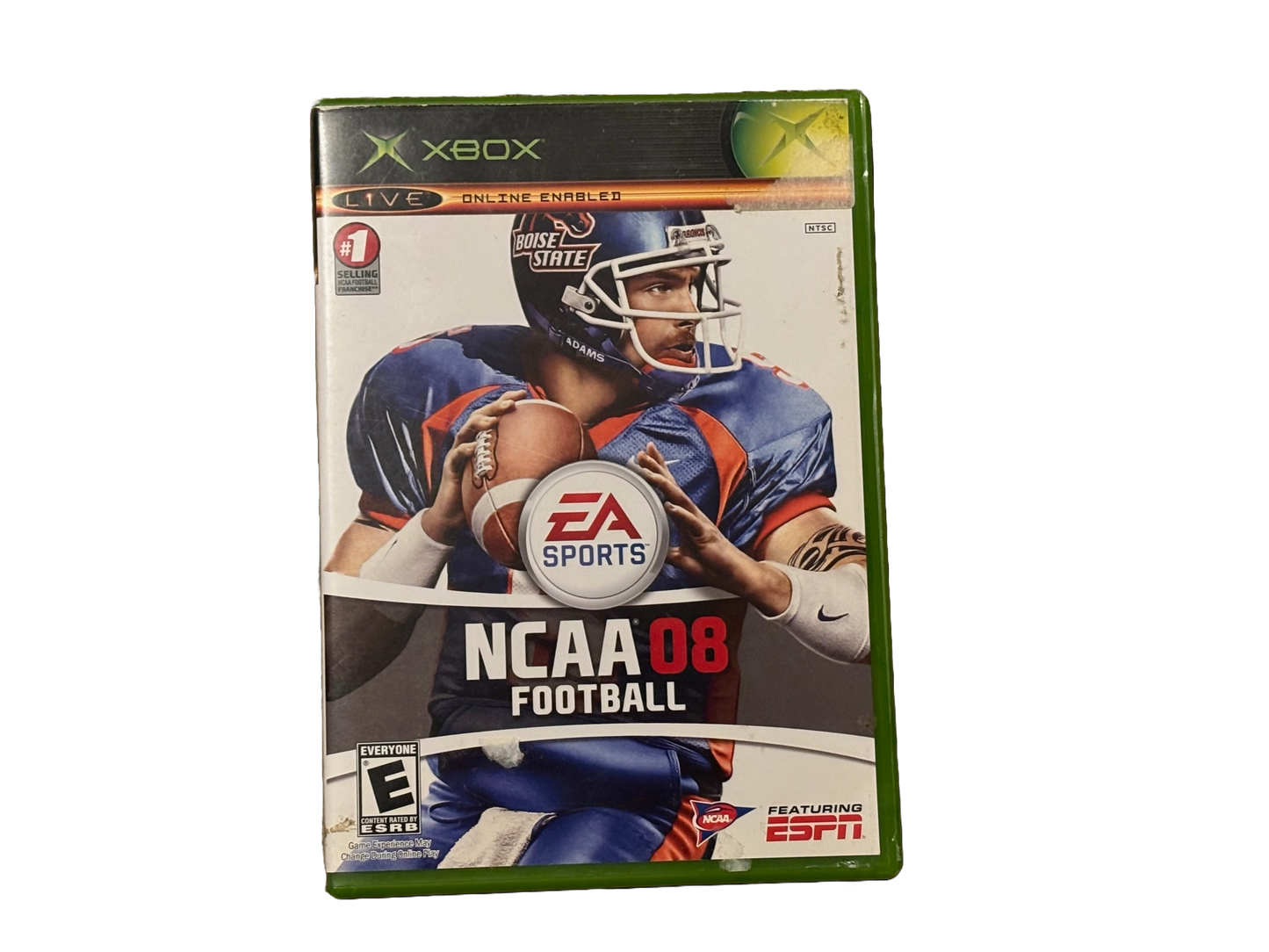 NCAA Football 08 Original Microsoft Xbox Video Game