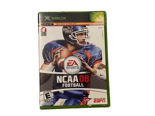 NCAA Football 08 Original Microsoft Xbox Video Game