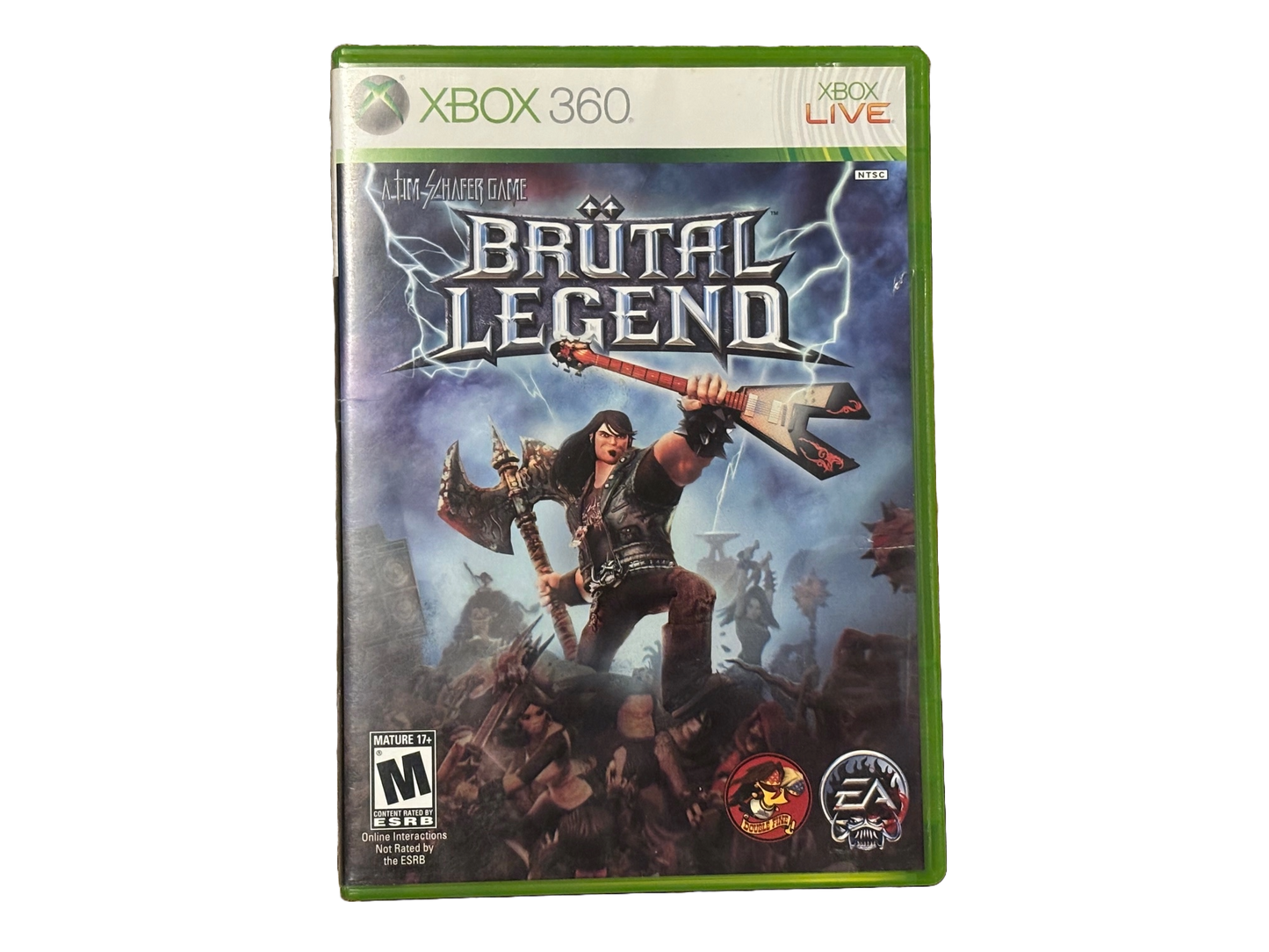 Brutal Legend Microsoft Xbox 360 Video Game. Complete.