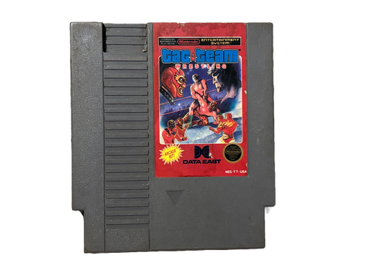 Tag Team Wrestling Nintendo NES Video Game.