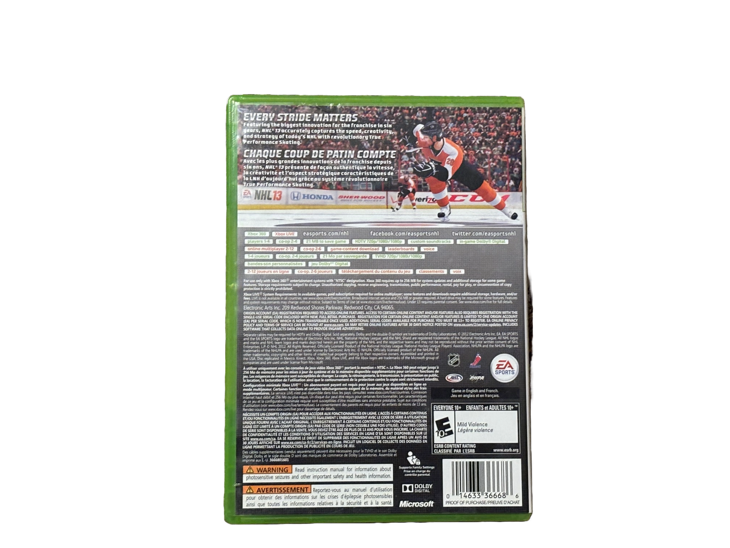 NHL 13 Microsoft Xbox 360 Video Game