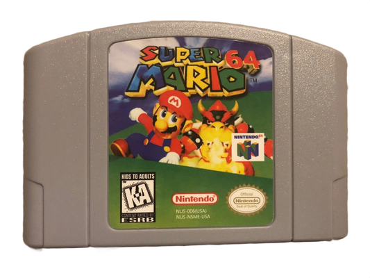 Super Mario 64 Nintendo 64 N64 Video Game