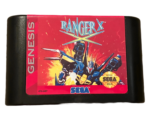 Ranger X Sega Genesis Video Game