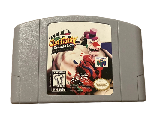 Clay Fighter Sculptors Cut Nintendo 64 N64 Video Game