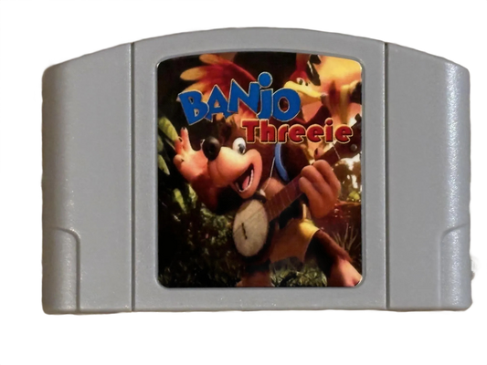 Banjo Threeie Nintendo 64 N64 Video Game