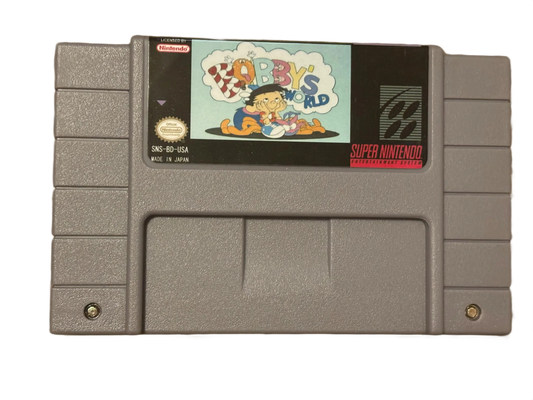 Bobby's World Super Nintendo SNES Video Game