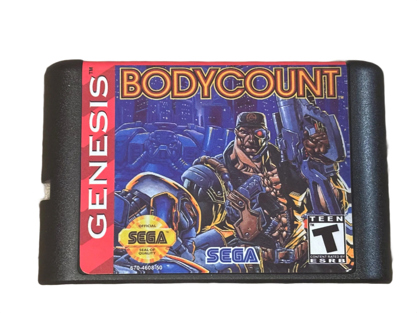 Body Count Sega Genesis Video Game